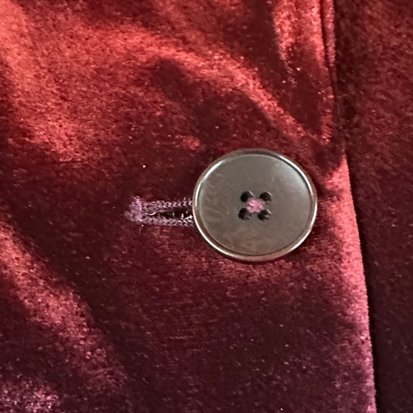 NWT Elie Tahari Ombre Velvet Orange Purple Blazer Size 6 - Picture 10 of 15